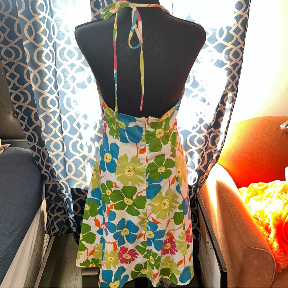 Vintage Morgan 4 Ever Backless Floral Dress💐🌸